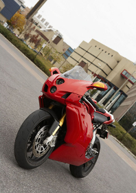 Motorcycle, Ducati Motorcycle in Fort Hunter Liggett, CA